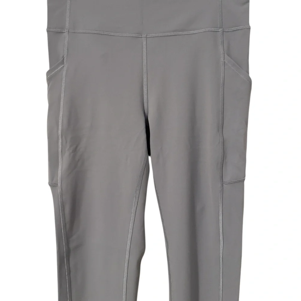 Lululemon Athletica Leggings 23” Gray Size 8 | Side Pockets